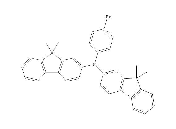 N-(4-溴苯基)-N-(9,9-二甲基-9H-芴-2-基)-9,9-二甲基-9H-芴-2-胺
