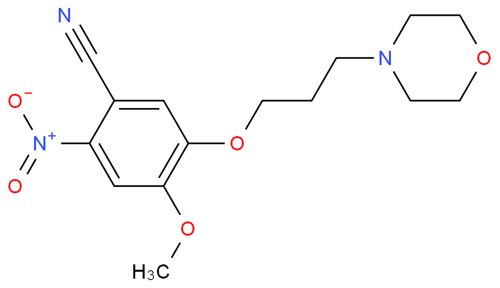 2-氨基-4-甲氧基-5-(3-吗啉丙氧基)苯甲腈