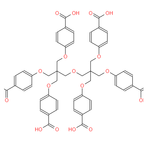 Benzoic acid,4,4'-[[2-[[3-(4-carboxyphenoxy)-2,2-bis[(4-carboxyphenoxy)methyl]propoxy]methyl]-2-[(4-carboxyphenoxy)methyl]-1,3-propanediyl]bis(oxy)]bis-