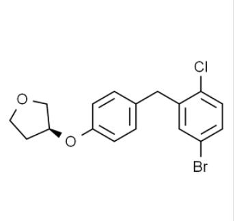 (3S)-3-[4-[(5-溴-2-氯苯基)甲基]苯氧基]四氢呋喃