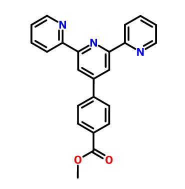 2,2':6',2''-三联吡啶-4'-（4-苯甲酸甲酯)