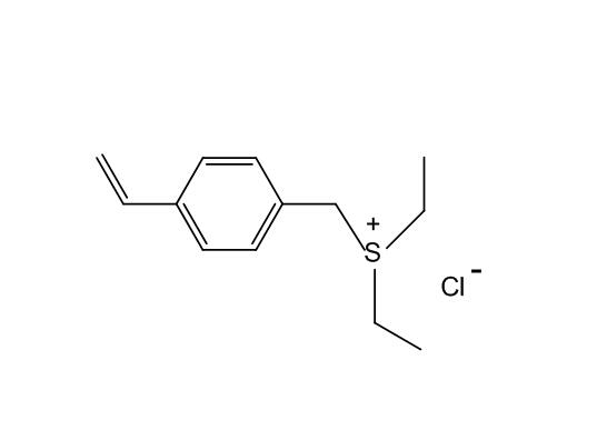 [(4-乙烯基苯基)甲基]二乙基氯化锍