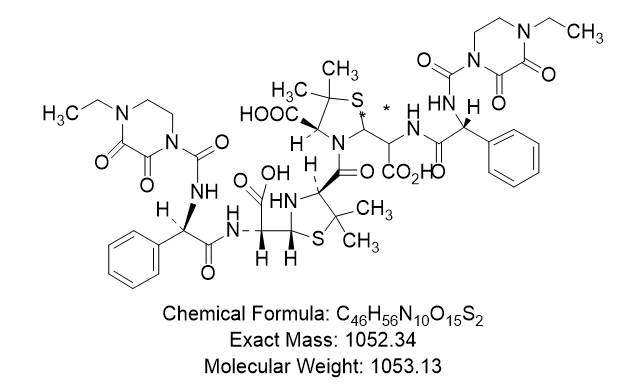 哌拉西林二聚噻唑酰胺衍生物