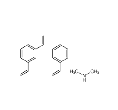 N-甲基甲胺与氯甲基化二乙烯苯-苯乙烯的聚合物的反应产物