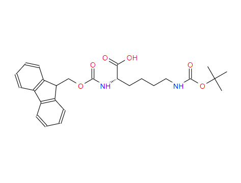 71989-26-9；N-芴甲氧羰基-N'-叔丁氧羰基-L-赖氨酸