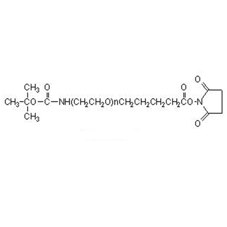 甲酸叔丁酯-亚氨基-聚乙二醇-琥珀酰亚胺戊酸酯
