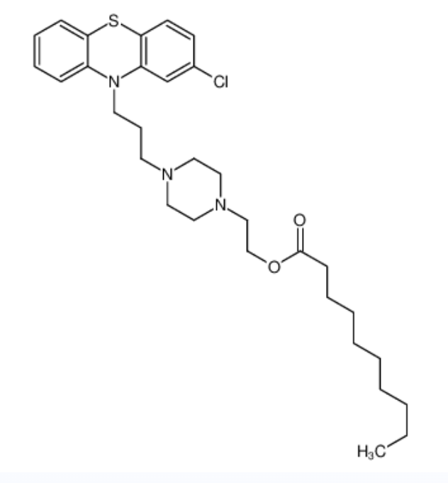 2-[4-[3-(2-氯-10H-吩噻嗪-10-基)丙基]-1-哌嗪基]乙基癸酸酯