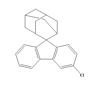 3-氯螺(9H-芴-9,2′-金刚烷)；2412392-50-6