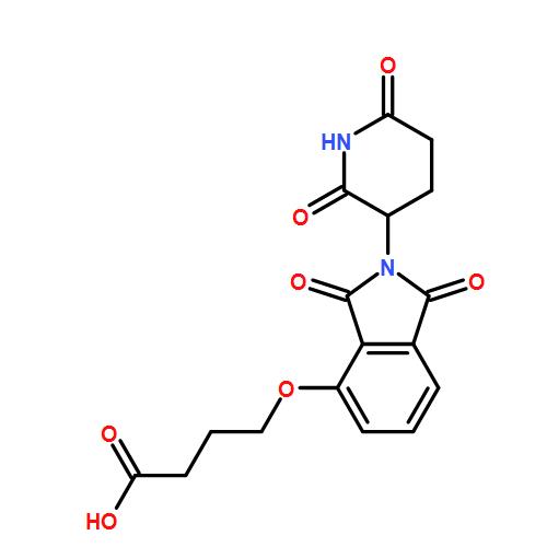 Butanoic acid, 4-[[2-(2,6-dioxo-3-piperidinyl)-2,3-dihydro-1,3-dioxo-1H-isoindol-4-yl]oxy]-