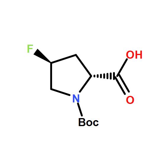 (2R,4S)-1-(tert-butoxycarbonyl)-4-fluoropyrrolidine-2-carboxylic acid