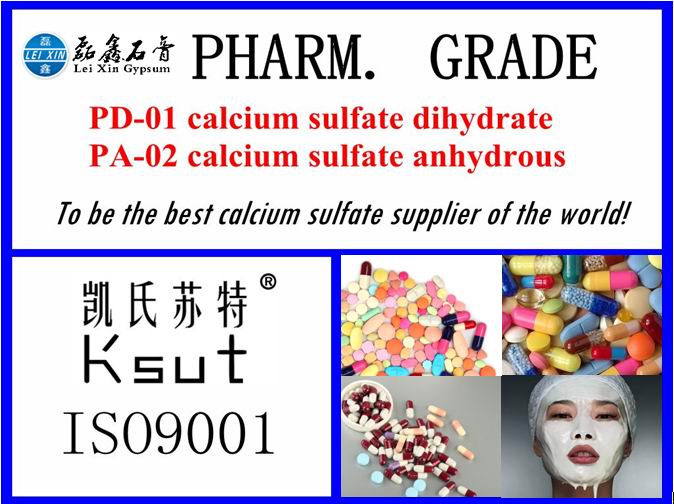 Food & Pharm. Grade Calcium Sulfate