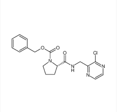 (S)-N-CBZ-四氢吡咯-2-甲酰(3-氯吡嗪-2-甲基)胺