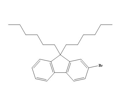 2-溴-9,9-二己基-9H-芴；226070-05-9