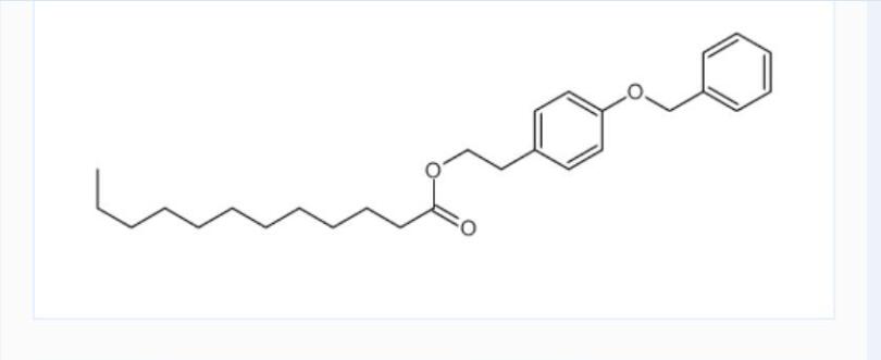 月桂酸2-(4-苄氧基苯基)乙酯