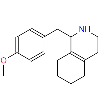 1,2,3,4,5,6,7,8-八氢-1-[(4-甲氧基苯基)甲基]异喹啉