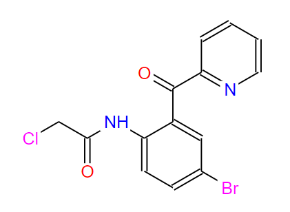 N-[4-溴-2-(2-吡啶甲酰基)苯基]-2-氯乙酰胺