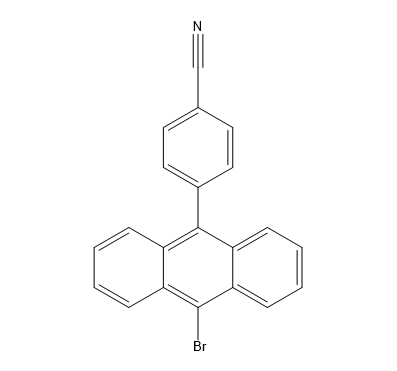 4-(10-(9-溴蒽))苯腈；937372-45-7