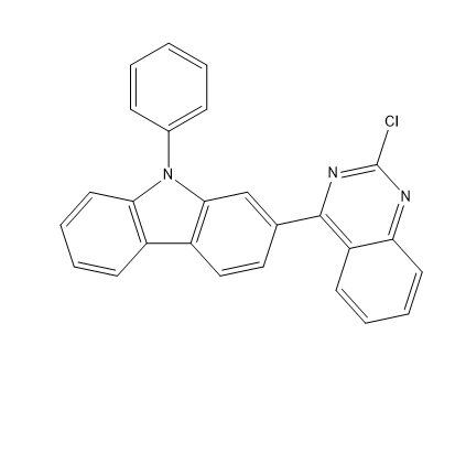2-(2-氯-4-喹唑啉)-9-苯基-9H-咔唑；1616499-37-6