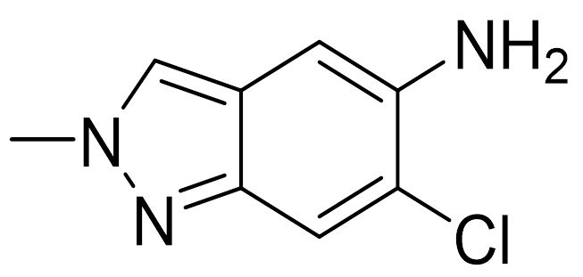 6-氯-2-甲基-2H-吲唑-5-胺