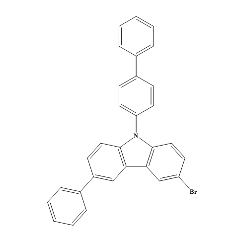 9-[1,1′-联苯]-4-基-3-溴-6-苯基-9H-咔唑；1221238-03-4
