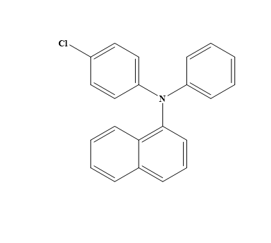 N-(4-氯苯基)-N-苯基-1-萘胺；138310-83-5