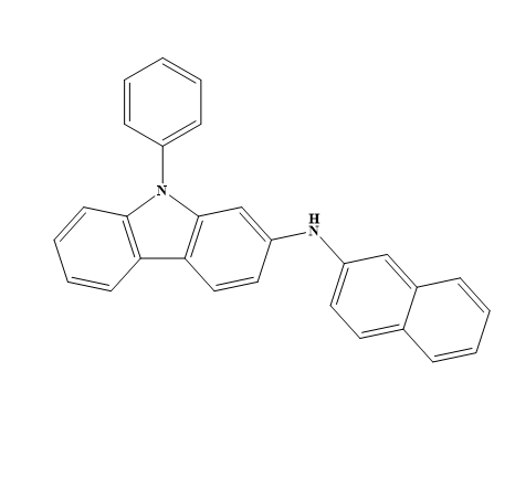 N-（2-萘基）-9-苯基-9H-咔唑-2-胺；1427316-57-1