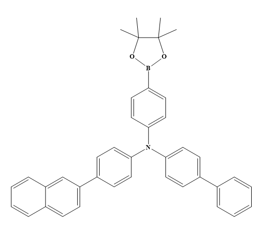 N-[4-(2-萘基)苯基]-N-[4-硼酸频哪醇酯苯基]-[1,1′-联苯]-4-胺