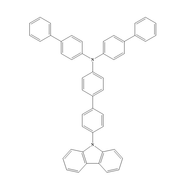 4-[双(1,1′-联苯-4-基)胺]-4′-(9H-咔唑-9-基)-1,1′-联苯