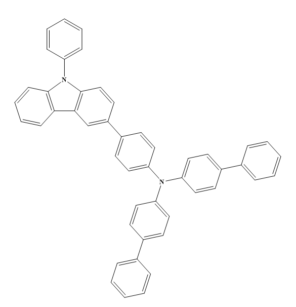 3-[4-[双(1,1’-联苯-4-基)胺]苯基]-9-苯基-9H-咔唑