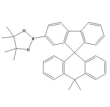2-(10,10-二甲基螺[蒽-9(10H),9′-[9H]芴]-2′-基)-硼酸频哪醇酯