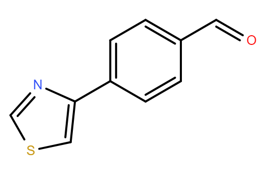 Benzaldehyde, 4-(4-thiazolyl)-