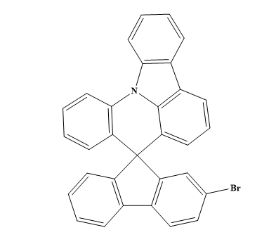 2-溴螺[芴-9,8'-吲哚[3,2,1-de]吖啶]；902518-12-1