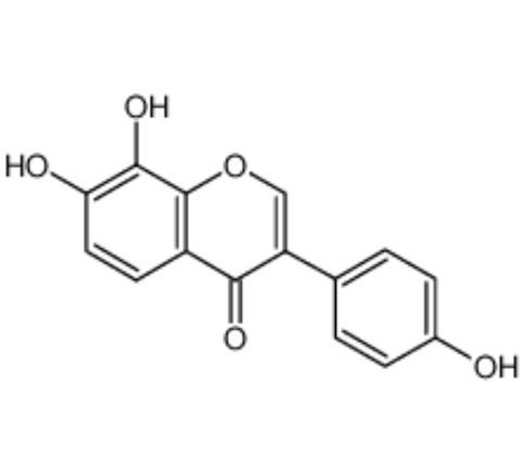 7,8-二羟基-3-(4-羟基苯基)苯并吡喃-4-酮