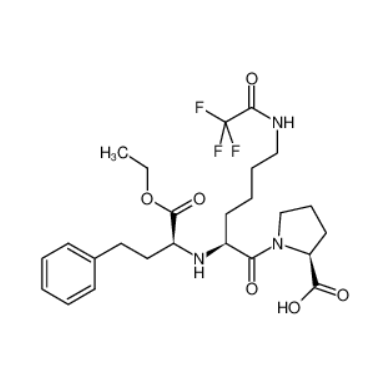 N2-[1-(S)-乙氧羰基-3-苯丙基]-N6-三氟乙酰基-L-赖氨酸-L-脯氨酸