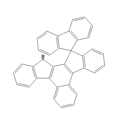 13H-螺[苯并[c]茚并[2,1-a]咔唑-14,9'-芴