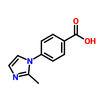 4-(2-甲基-1H-咪唑-1-基) - 苯甲酸