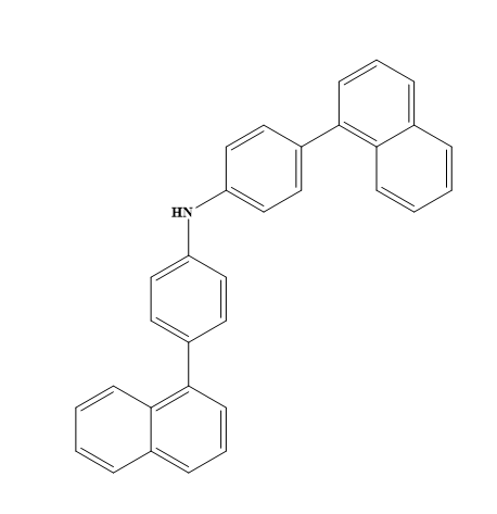 4-(1-萘基)-N-[4-(1-萘基)苯基]苯胺；897671-74-8