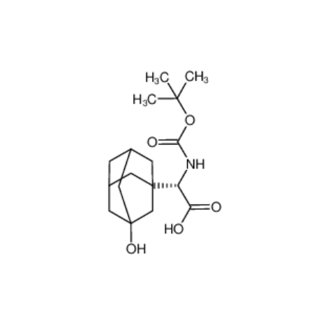 N-叔丁氧羰基-3-羟基-1-金刚烷基-D-甘氨酸