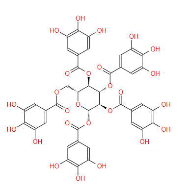 β-五没食子酰葡萄糖