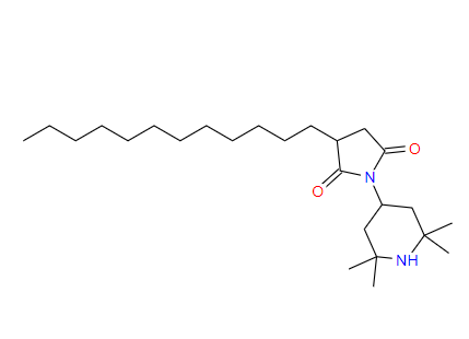3-十二烷基-1-(2,2,6,6-四甲基-4-哌嗪基)吡咯烷-2,5-二酮；79720-19-7