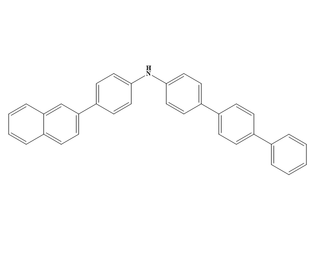 N-[4-(2-萘基)苯基]-[1,1′:4′,1′′-三联苯]-4-胺；2523006-58-6