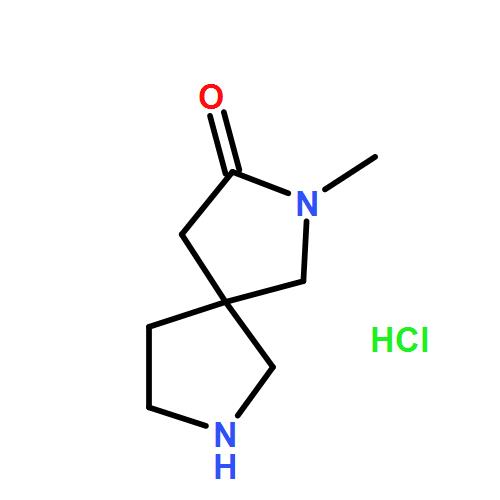 2-methyl-2,7-diazaspiro[4.4]nonan-3-one hydrochloride