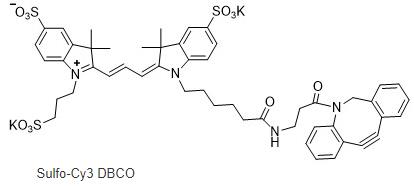 sulfo-Cyanine3 DBCO,cas:1782950-79-1