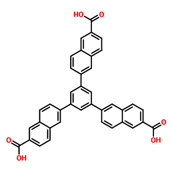 6,6',6''-(苯-1,3,5-三基)三(2-萘甲酸)