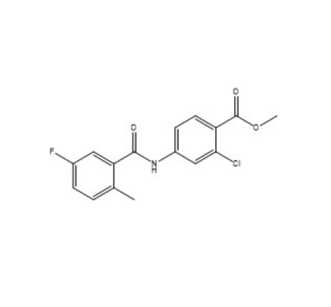 2-chloro-4-(5-fluoro-2-methyl-benzoylamino)-benzoic acid methyl ester