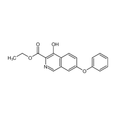 4-羟基-7-苯氧基异喹啉-3-甲酸乙酯