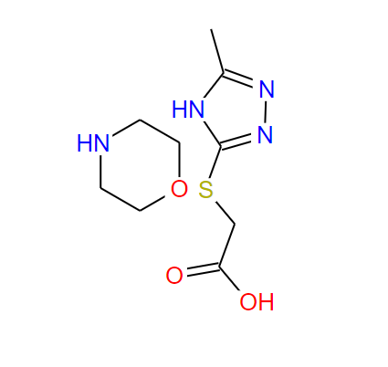  357172-63-5;吗啉 [(5-甲基-1H-1,2,4-三氮唑-3-基)硫基]乙酸盐
