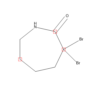 3,3-DIBROMO-4,5,6,7-TETRAHYDRO-1H-AZEPIN-2(3H)-ONE