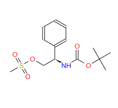 N-[(1R)-2-[(甲基磺酰基)氧基]-1-苯基乙基]氨基甲酸叔丁酯