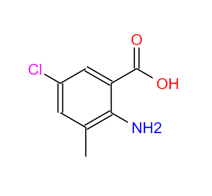 2-氨基-5-氯-3-甲基苯甲酸